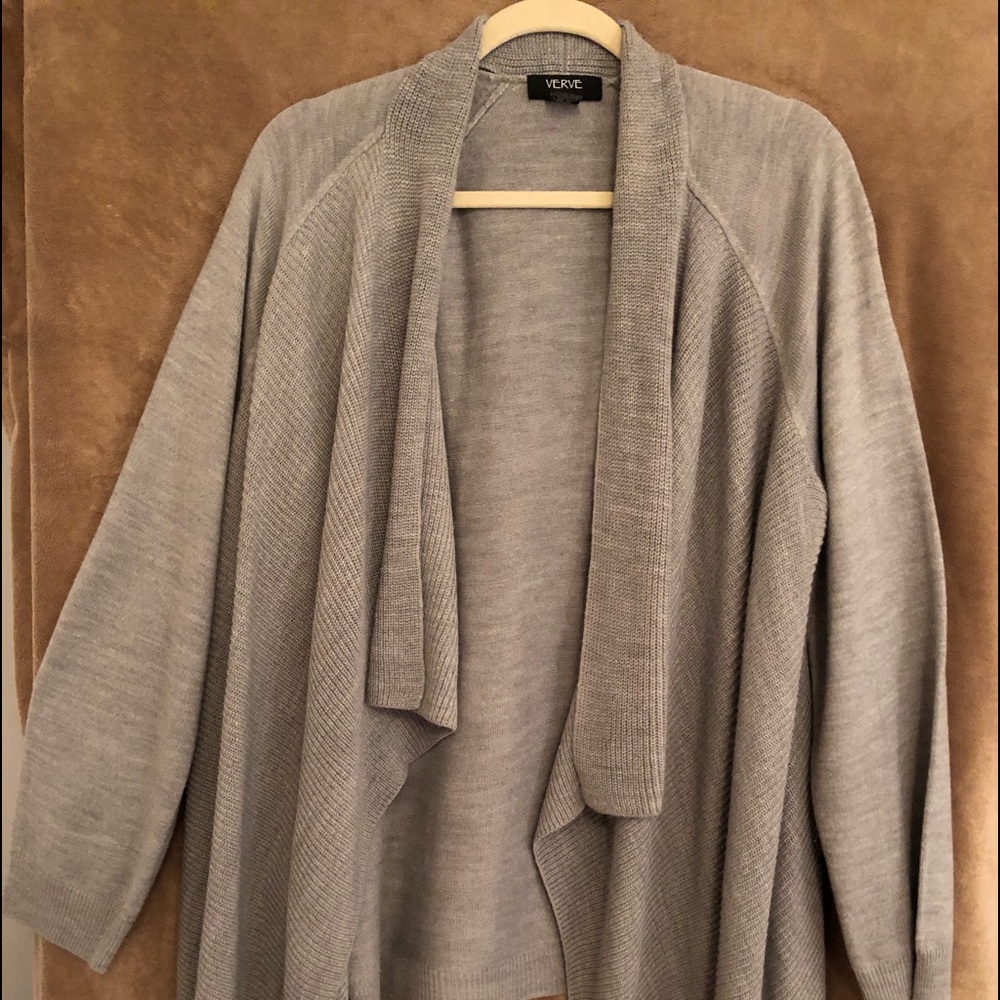 Verve ami Open Asymmetrical Cardigan